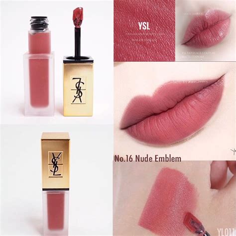 ysl 16 tatouage couture|ysl matte lip stain.